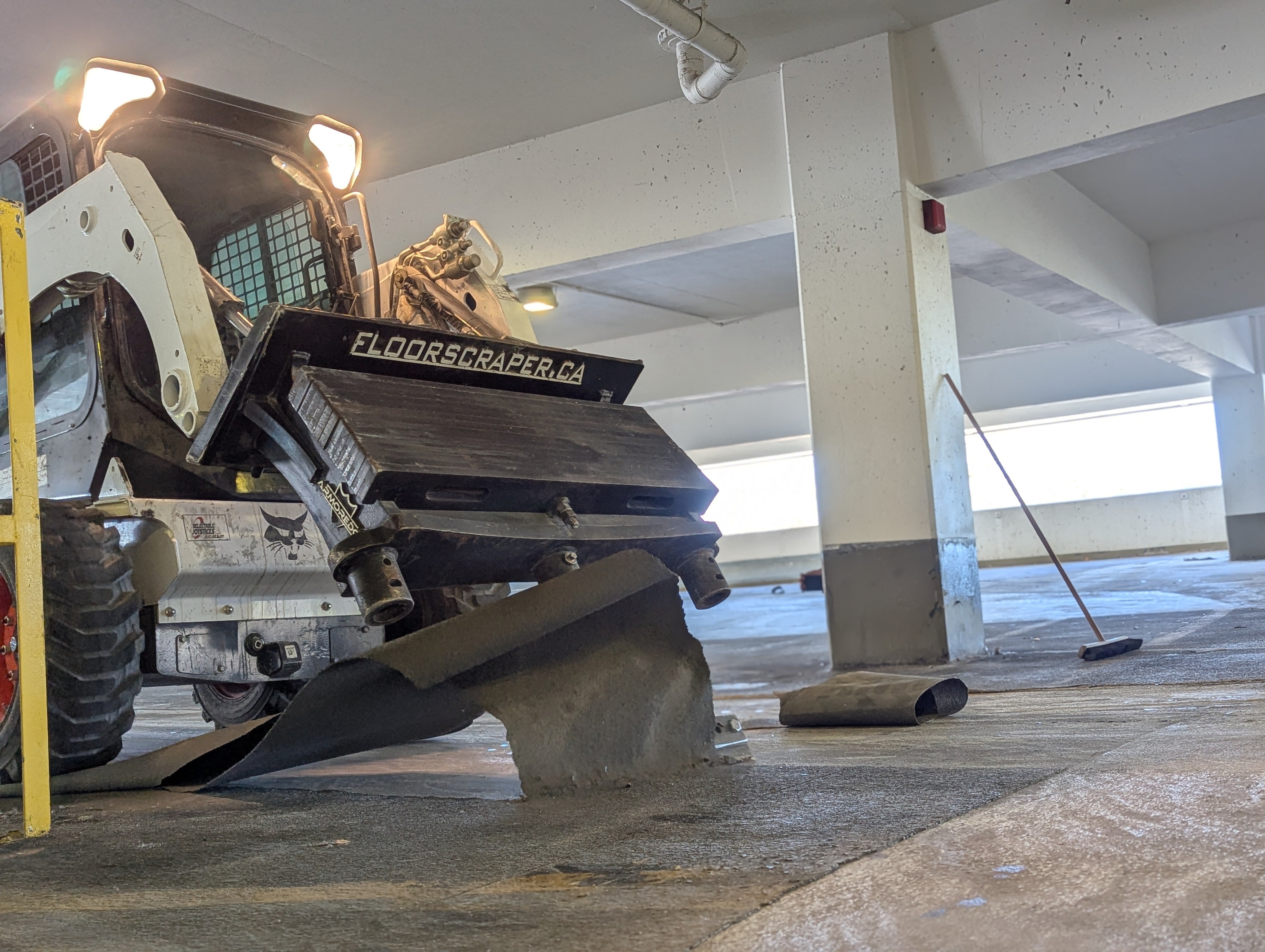 Turn Your Mini Skid Steer Into a Floor Scraper: The Bucket-Edge Explained